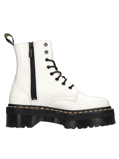 Stivaletti Jadon in pelle DR. MARTENS | JADON 15265100 POLISHED SMOOTHBIANCO